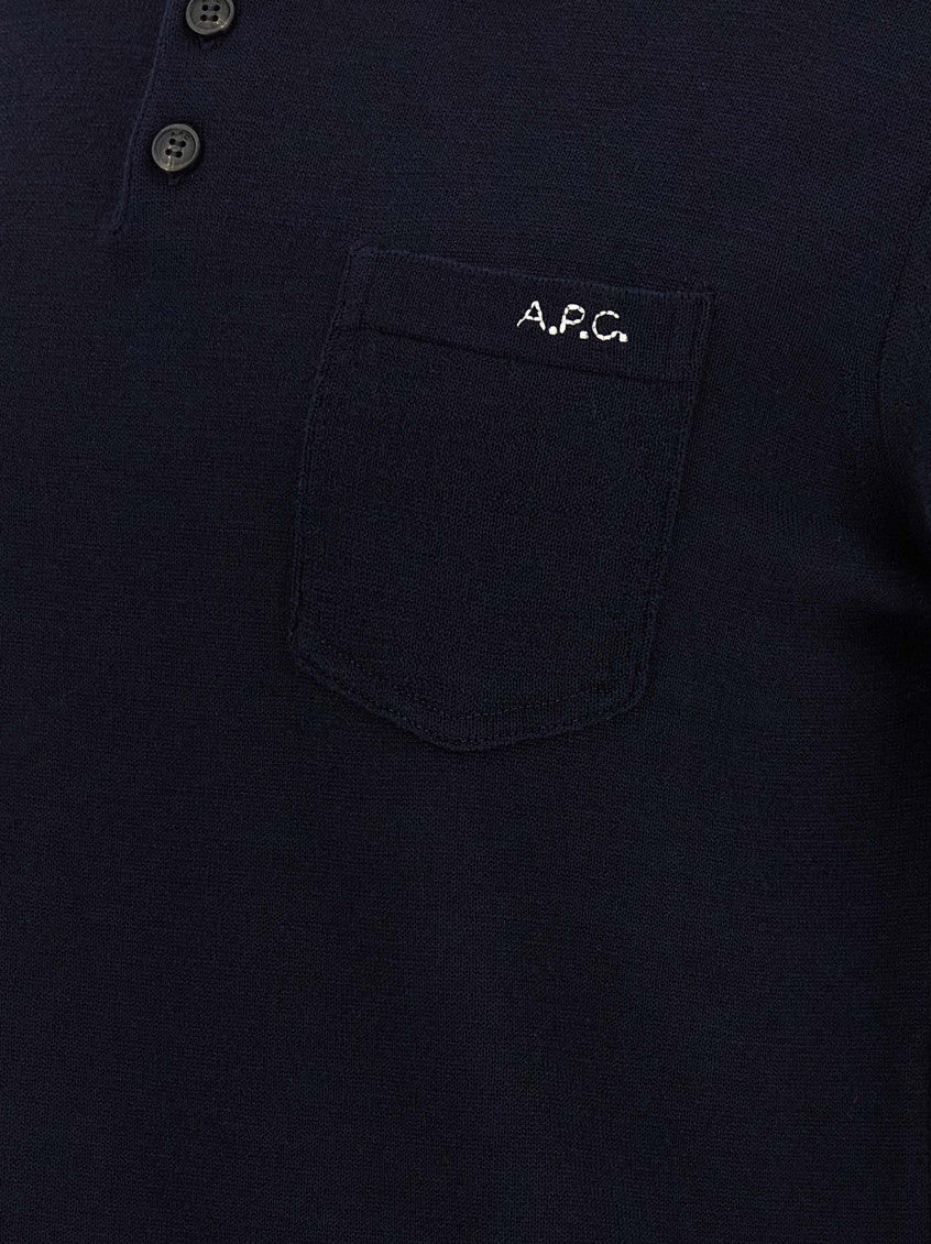 Blue Polo Sweater 4