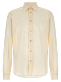 Off White Regular Embroidered Shirt 1