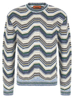 Multicolor Crew Neck Sweater 1