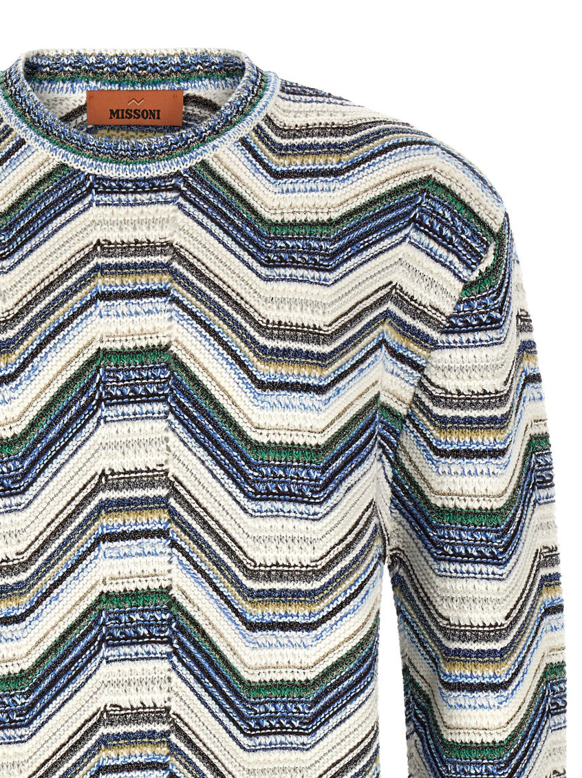 Multicolor Crew Neck Sweater 3