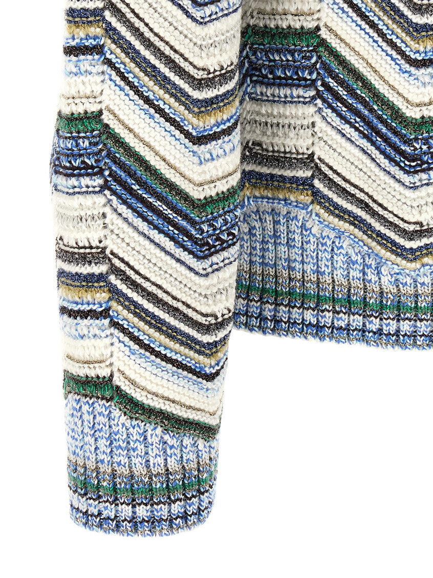 Multicolor Crew Neck Sweater 4