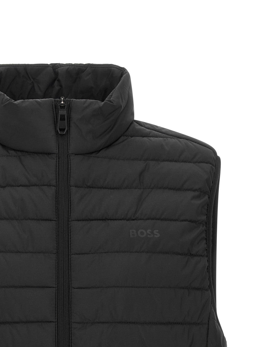 Black Mock Collar Jacket 3