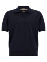 Navy Blue Polo Sweater 1
