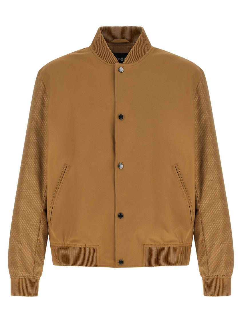 Brown Regular Bomber Jacket 1