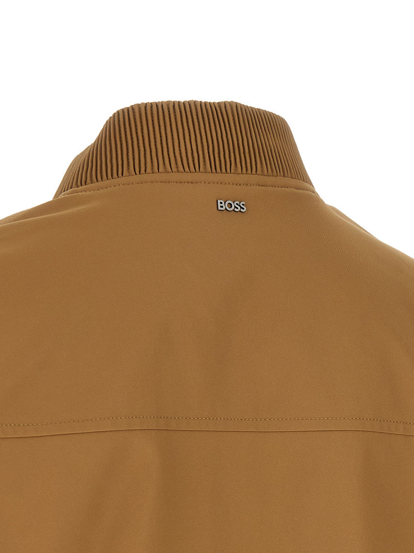 Brown Regular Bomber Jacket 4