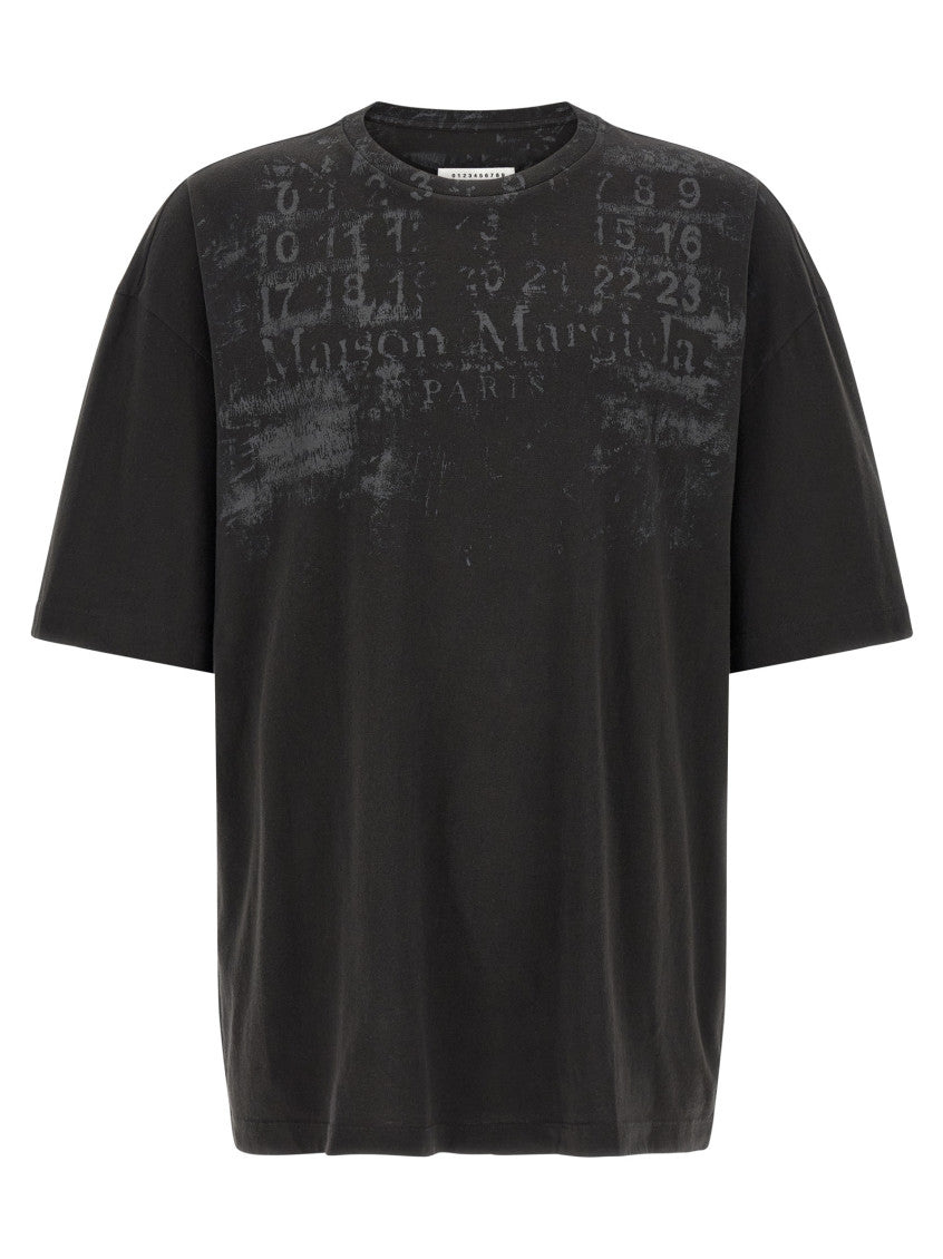 Black Graphic Crew Neck T-Shirt 1