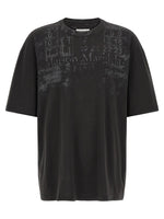 Black Graphic Crew Neck T-Shirt 1