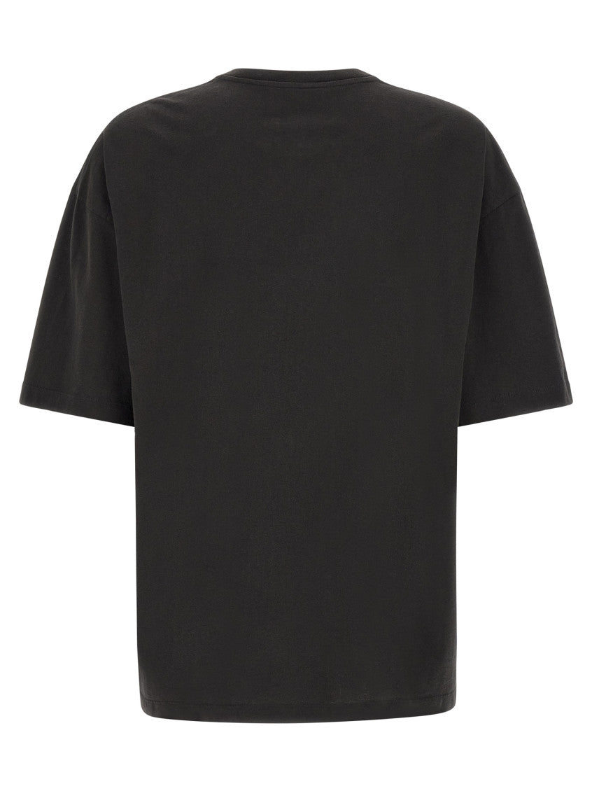 Black Graphic Crew Neck T-Shirt 2