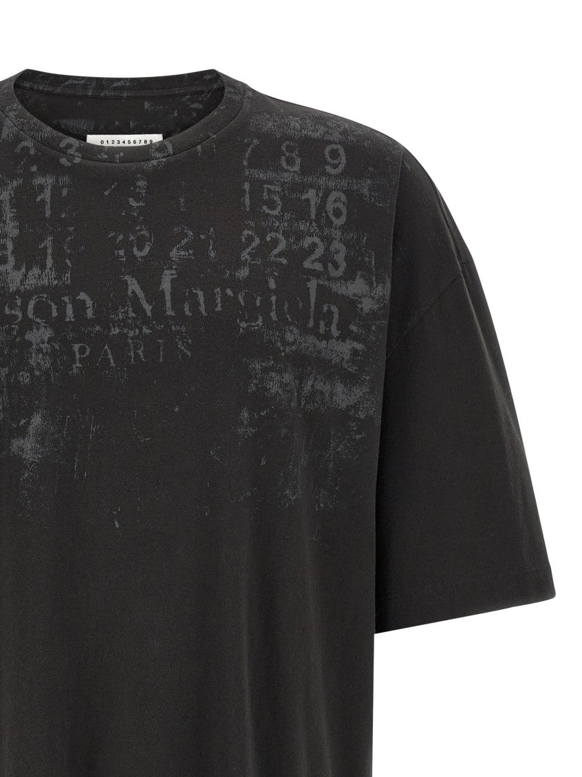 Black Graphic Crew Neck T-Shirt 3