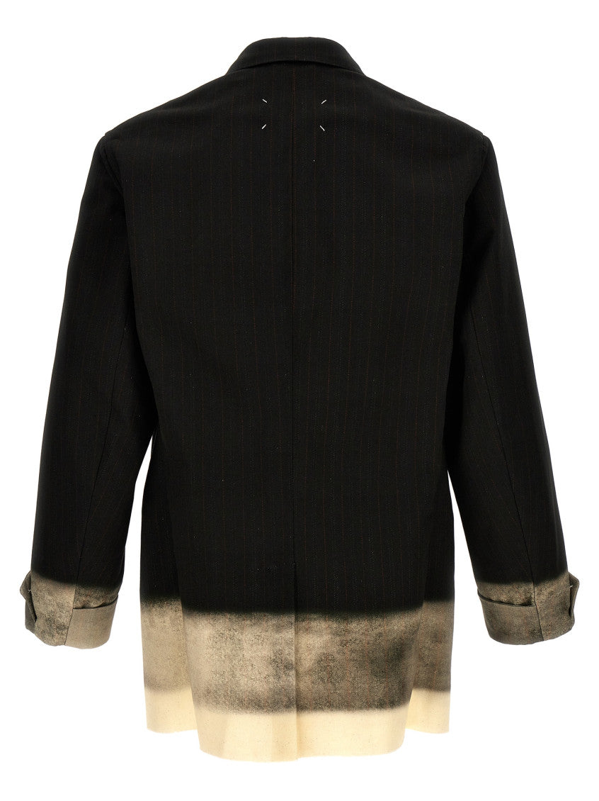 Purple Notched Lapel Blazer 2