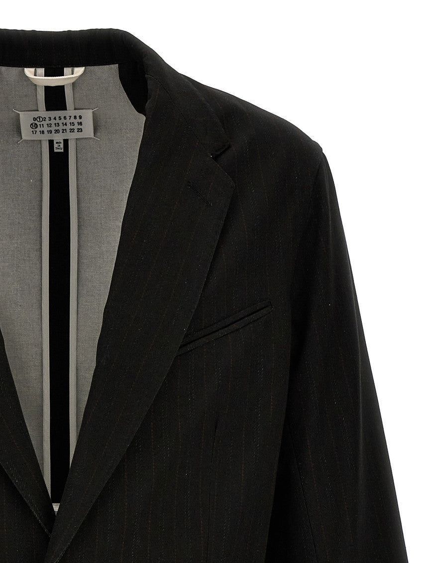 Purple Notched Lapel Blazer 3