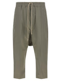 Grey Relaxed Drawstring Pants 1