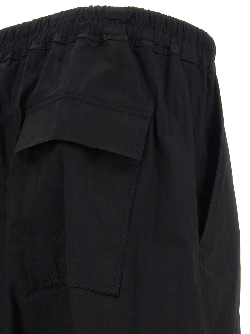 Black Relaxed Drawstring Pants 4