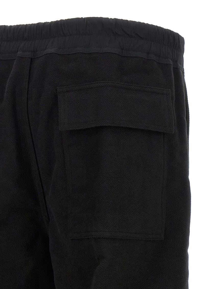 Black Straight Drawstring Pants 4