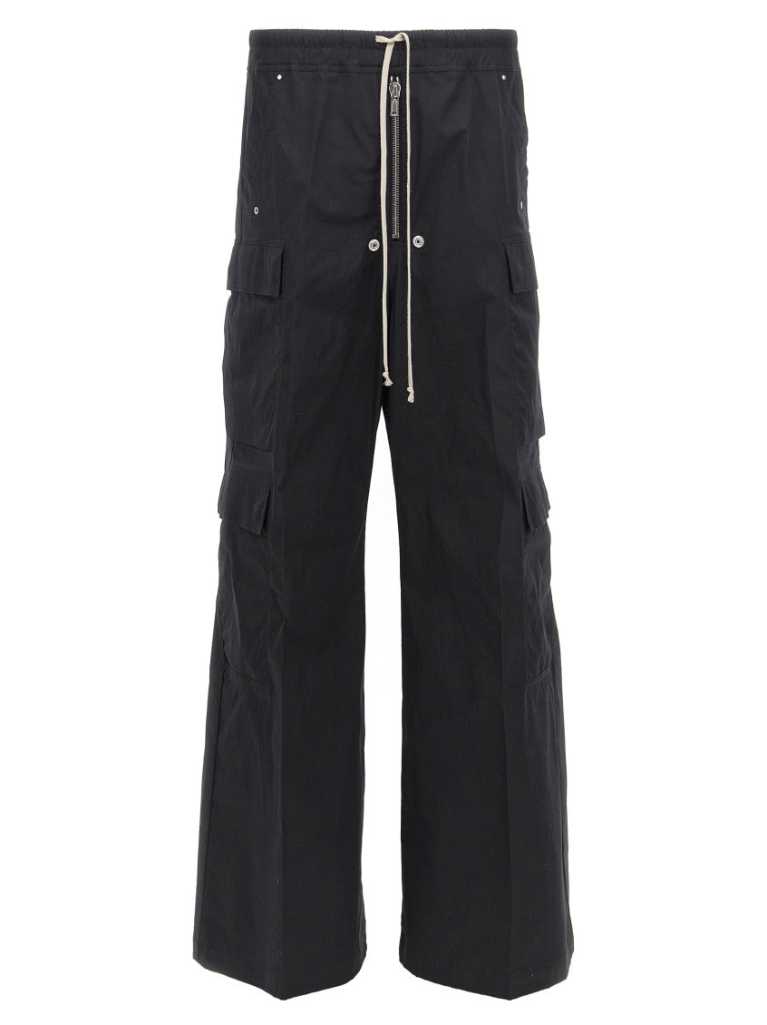 Black Loose Cargo Pants 1