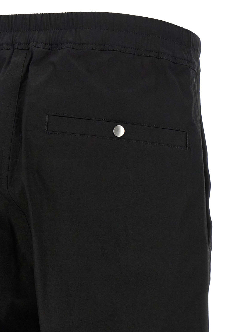 Black Regular Drawstring Pants 4