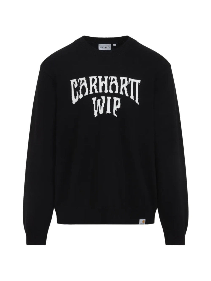 Black Crew Neck Sweater 1