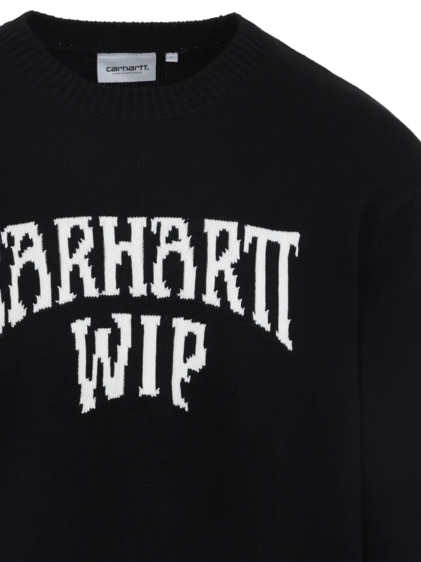 Black Crew Neck Sweater 3