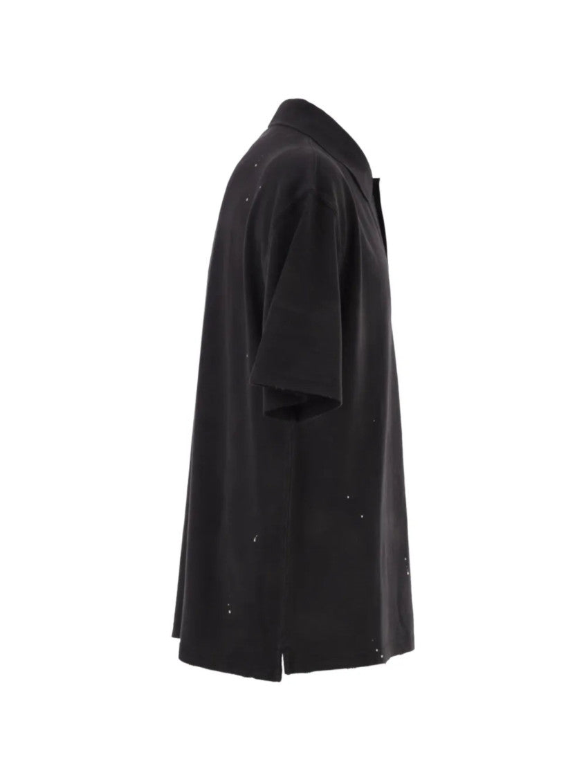 Black Shirt Collar Polo 3