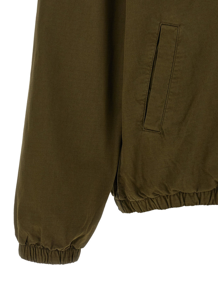 Green Shirt Collar Jacket 4