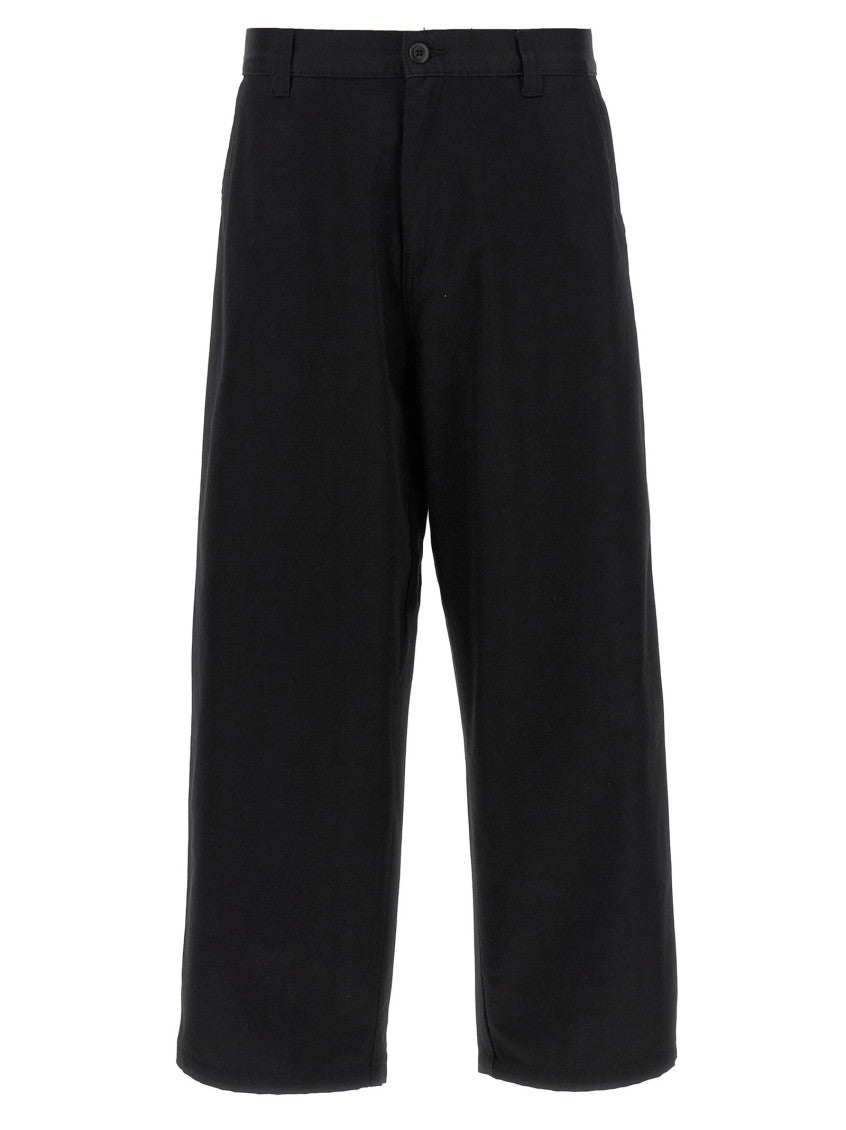 Black Straight Trousers 1