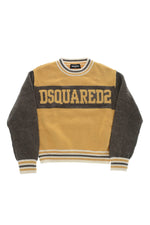 Boys Yellow Logo Sweater 1