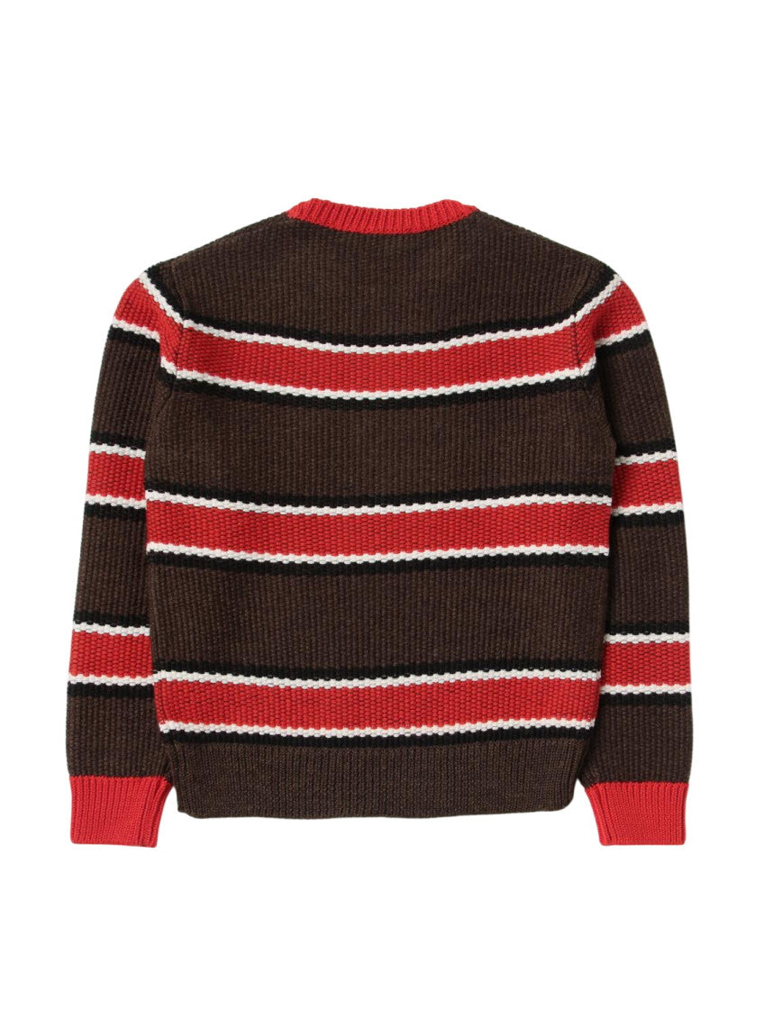 Boys Multi Color Stripes Sweater 2