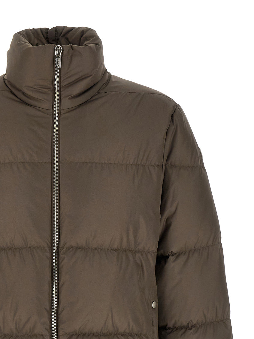 Brown Quilted Jacket 3