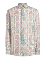 Multicolor Regular Paisley Shirt 1
