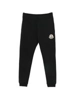Black Regular Logo Joggers 1