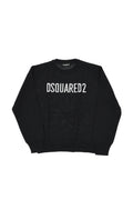 Boys Black Logo Sweatshirt 1