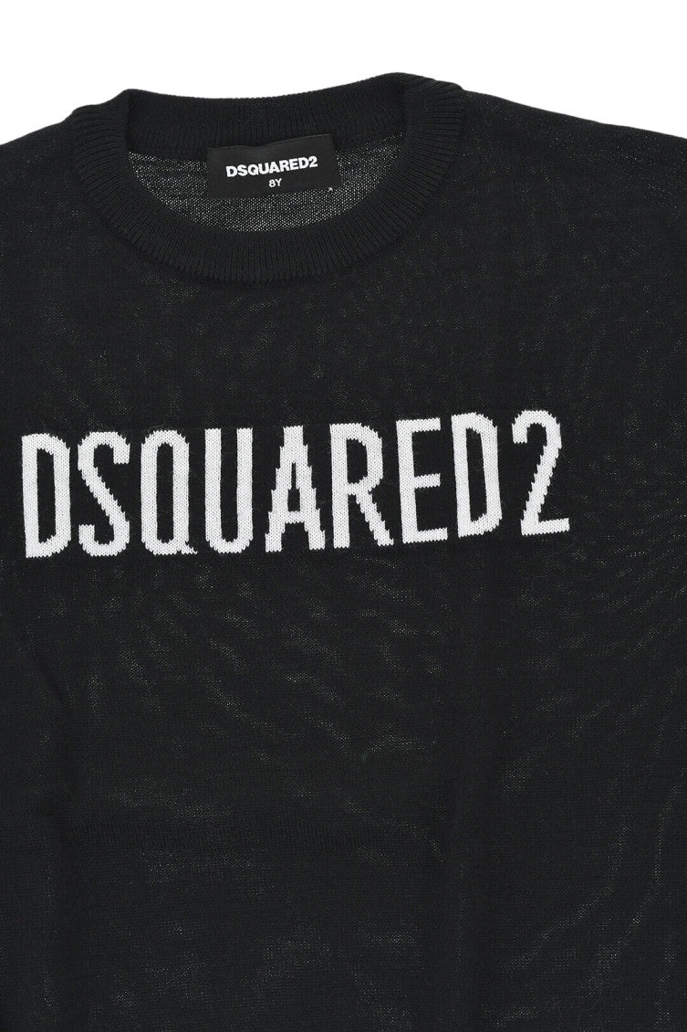 Boys Black Logo Sweatshirt 3