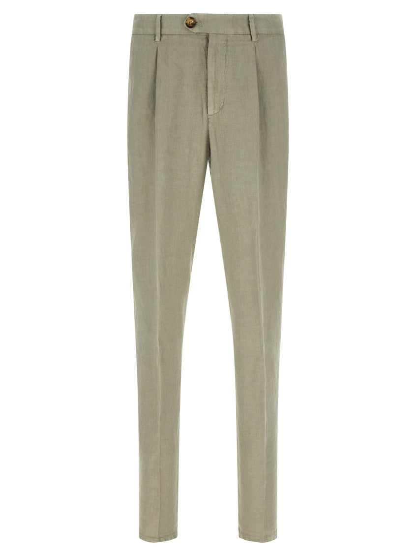 Green Tapered Pants 1