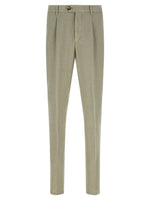 Green Tapered Pants 1