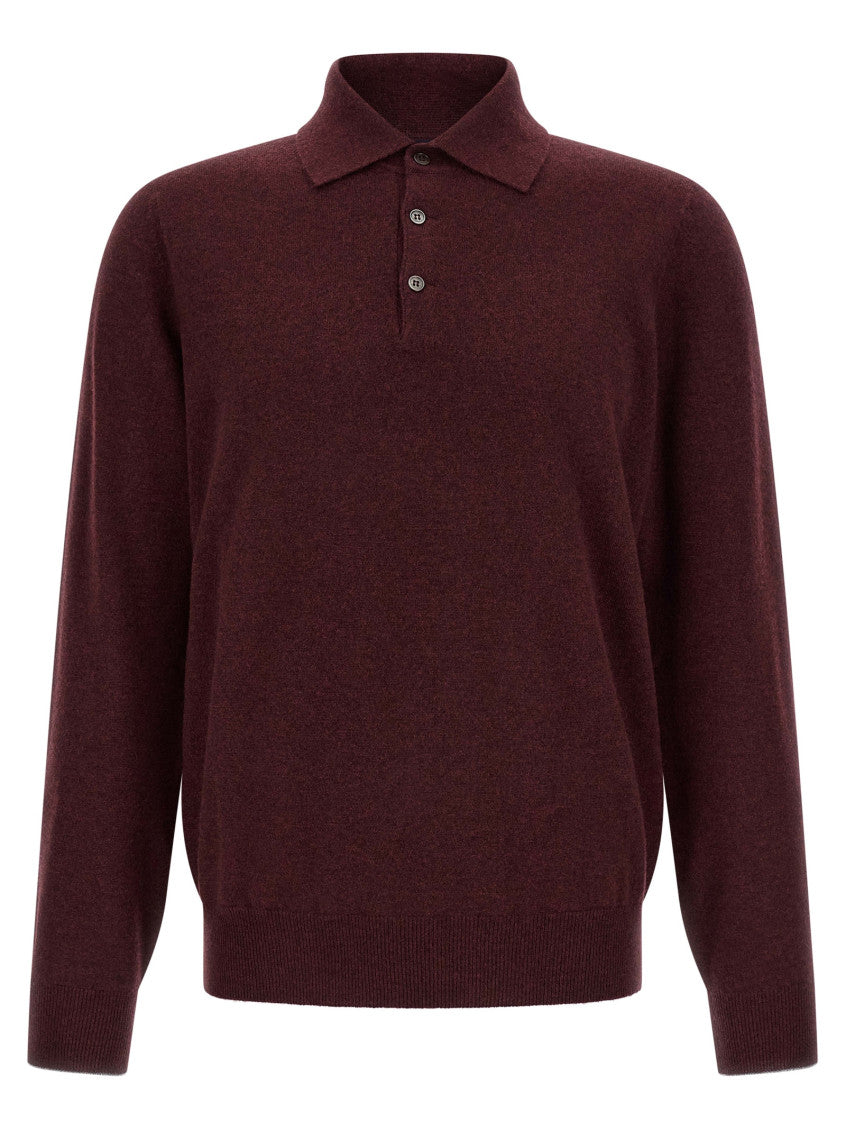 Maroon Polo Sweater 1