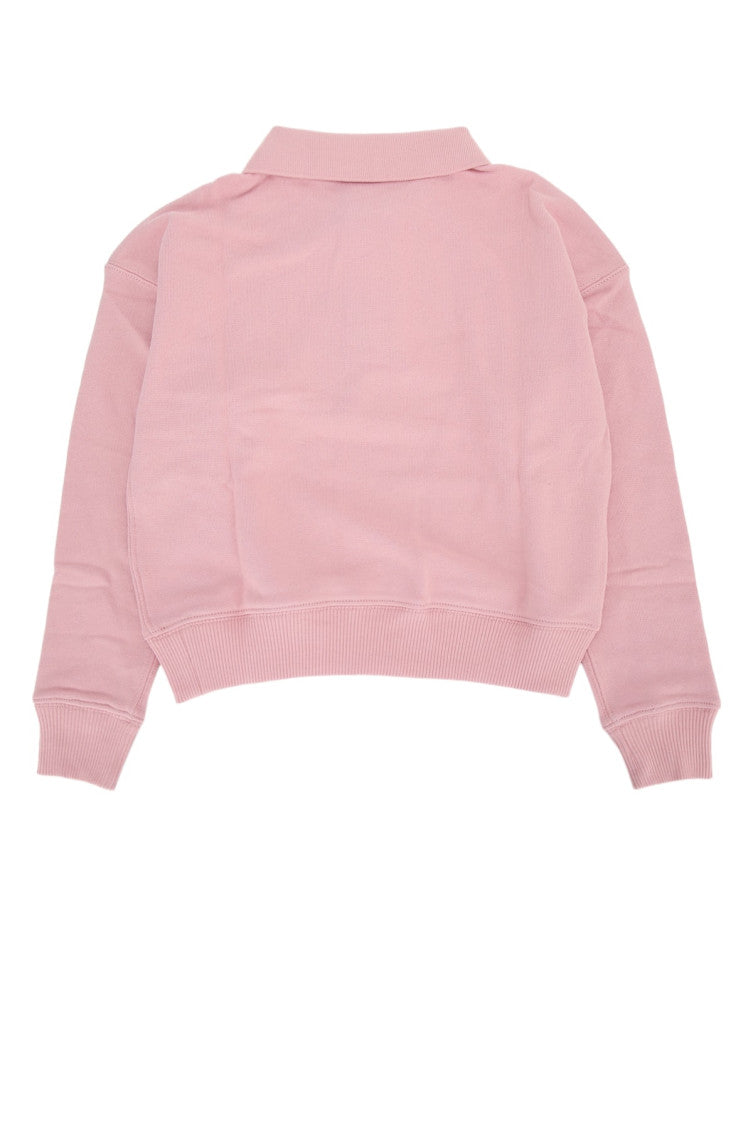 Girls Pink Logo Sweatshirt 2