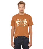 Brown Crew Neck T-Shirt 1