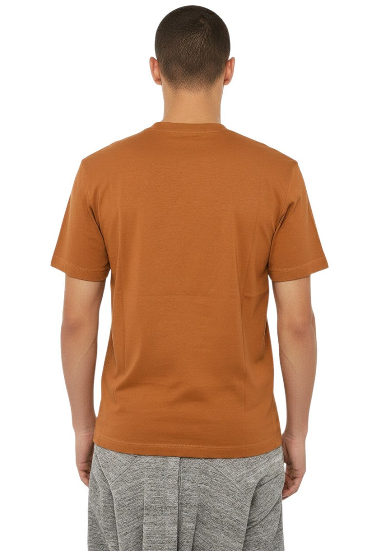 Brown Crew Neck T-Shirt 2