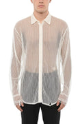 White Relaxed Lace Shirt 1