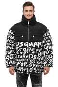 Black Mock Collar Jacket 1