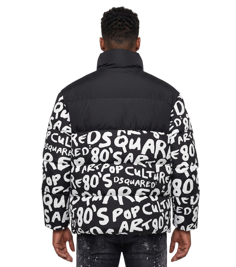 Black Mock Collar Jacket 2