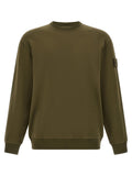 Green Solid Crew Neck Sweatshirt 1