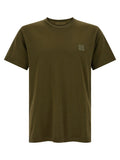 Green Solid Crew Neck T-Shirt 1
