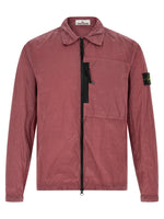 Pink Regular Solid Overshirt 1