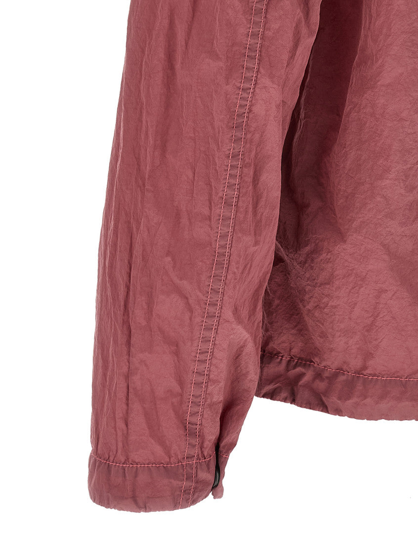 Pink Regular Solid Overshirt 4