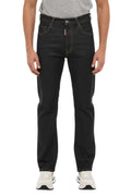 Dark Blue Mid Rise Jeans 1