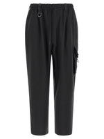 Black Oversized Cargo Pants 1