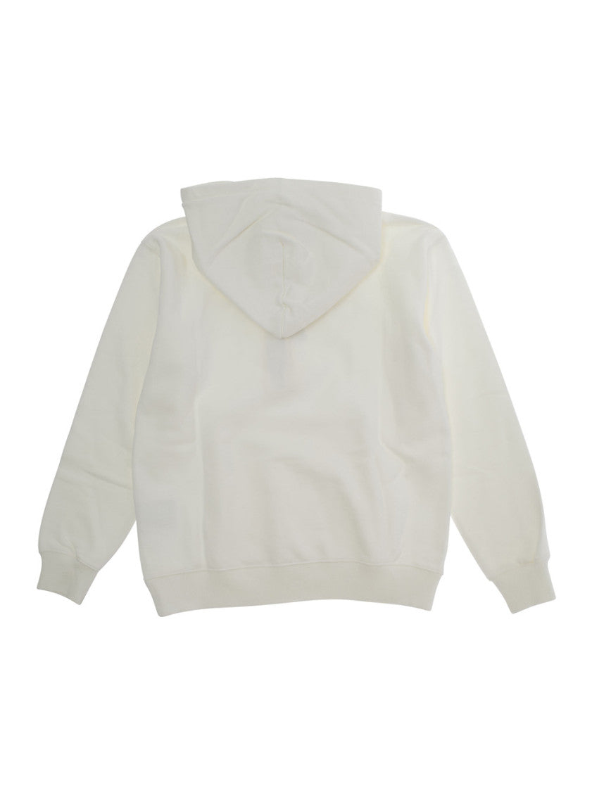 Boys White Graphic Hoodie 2