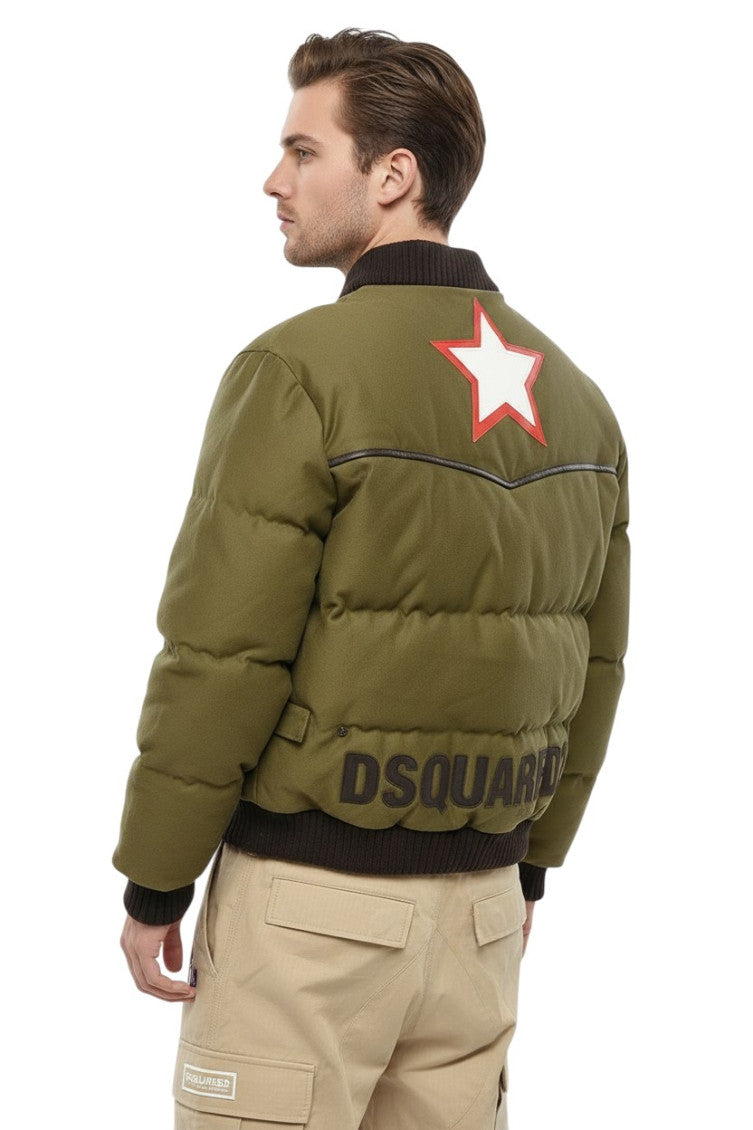 Green Band Collar Jacket 2