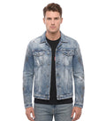 Blue Regular Denim Jacket 1